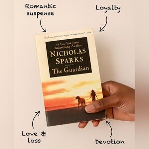 📚3 for $15 The Guardian by Nicholas Sparks | Romantic Suspense Novel Paperback